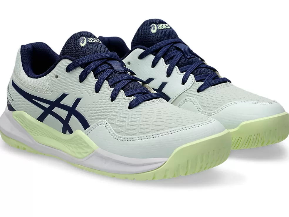 Flash Sale ASICS GEL-RESOLUTION 9 GRADE SCHOOL Pale Mint/Blue Expanse