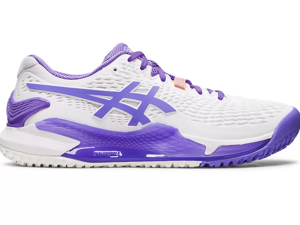 New ASICS GEL-RESOLUTION 9 OC White/Amethyst