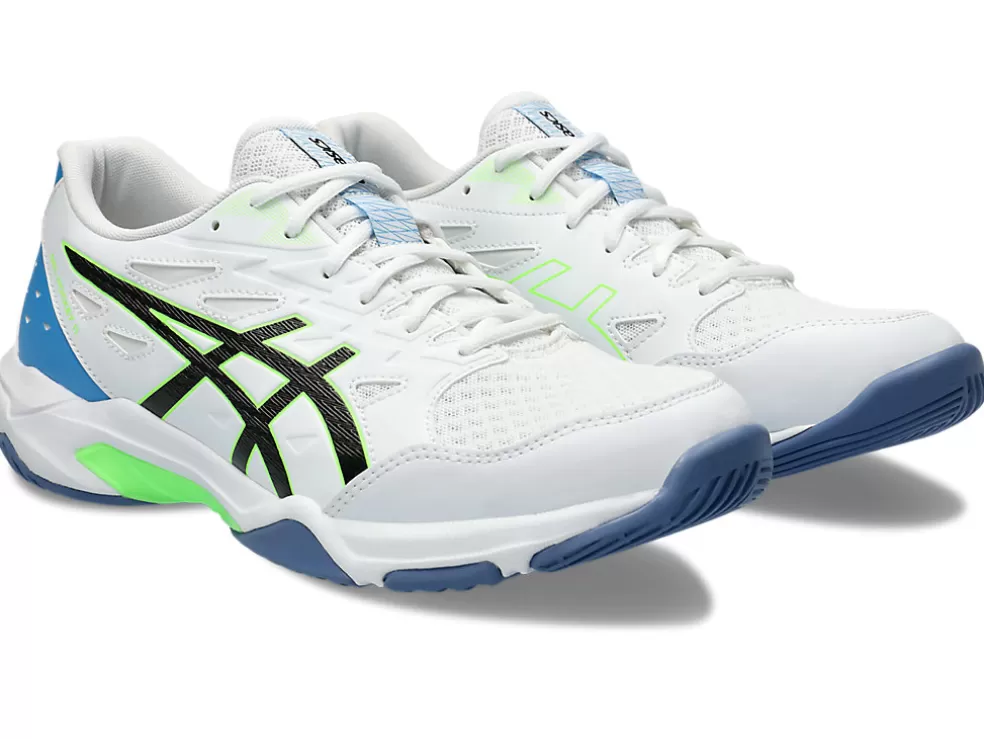 Cheap ASICS GEL-ROCKET 11 White/Lime Burst