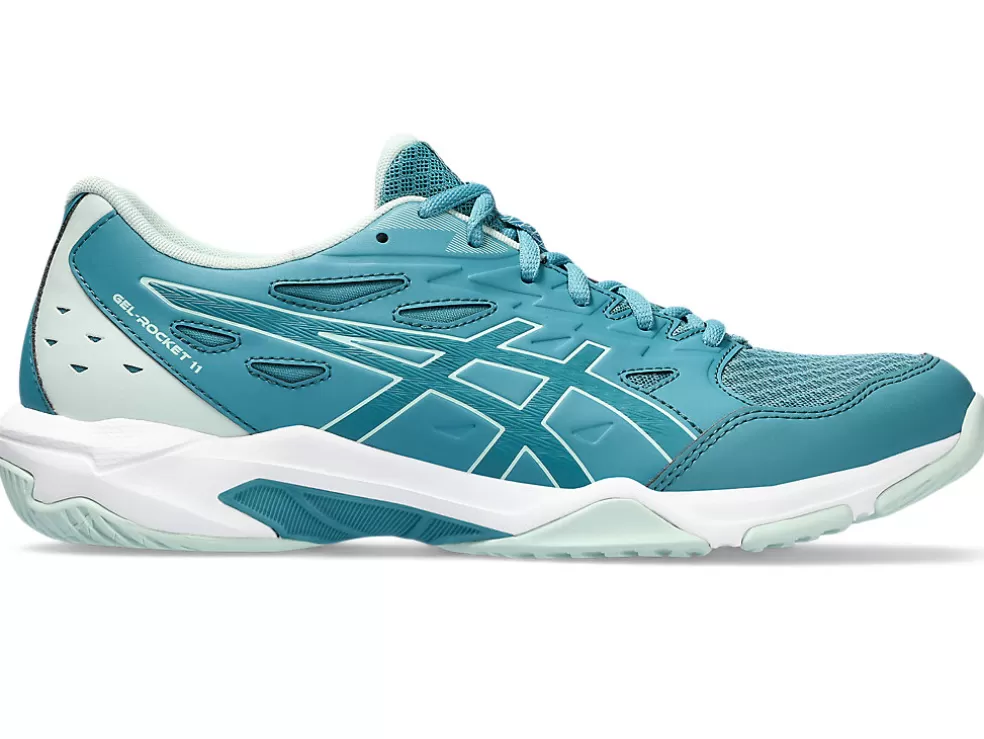 Sale ASICS GEL-ROCKET 11 Blue Teal/Pale Mint