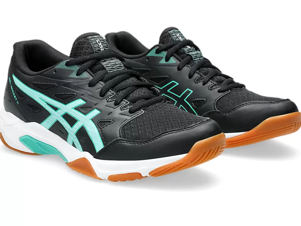 Best Sale ASICS GEL-ROCKET 11 Black/Illuminate Mint