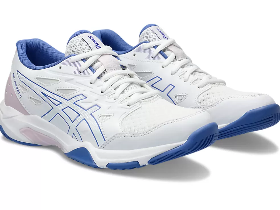 Fashion ASICS GEL-ROCKET 11 White/Sapphire