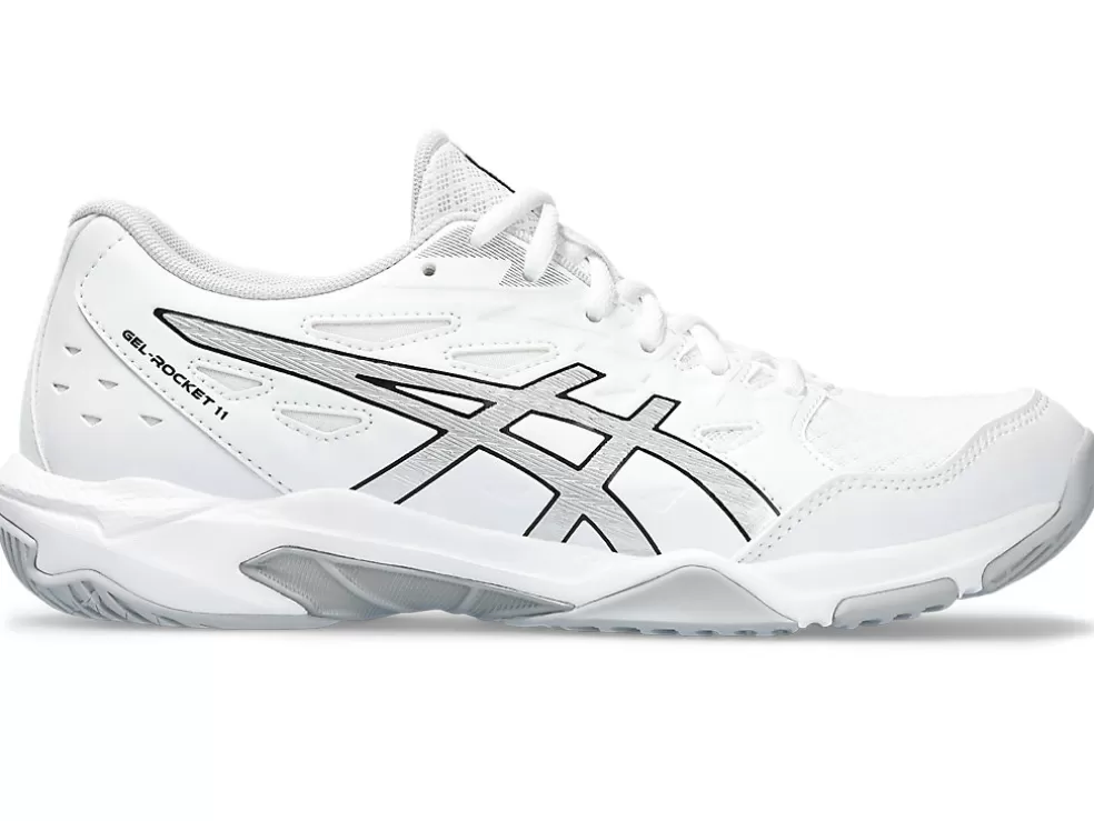 Outlet ASICS GEL-ROCKET 11 White/Pure Silver