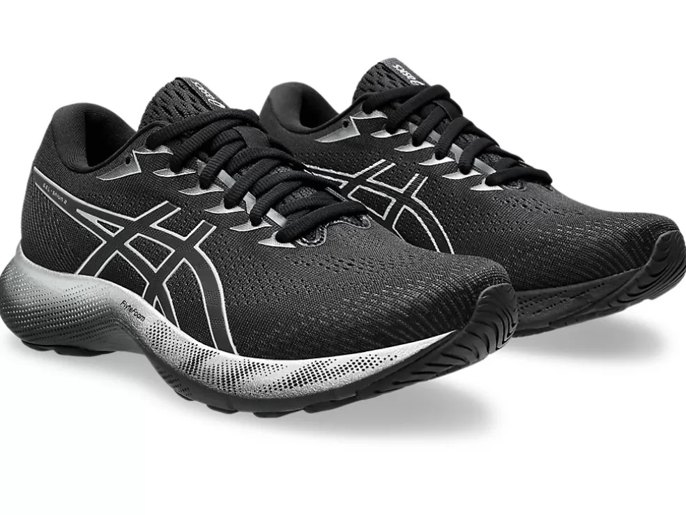 Cheap ASICS GEL-SAIUN 2 Black/Pure Silver