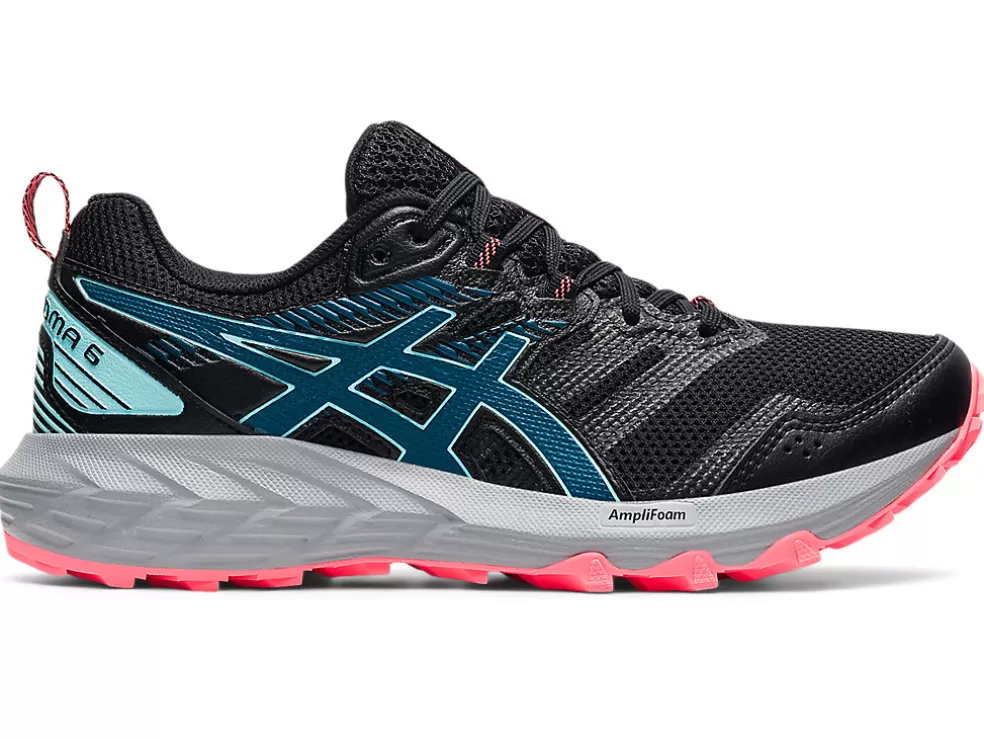 Discount ASICS GEL-SONOMA 6 Black/Deep Sea Teal