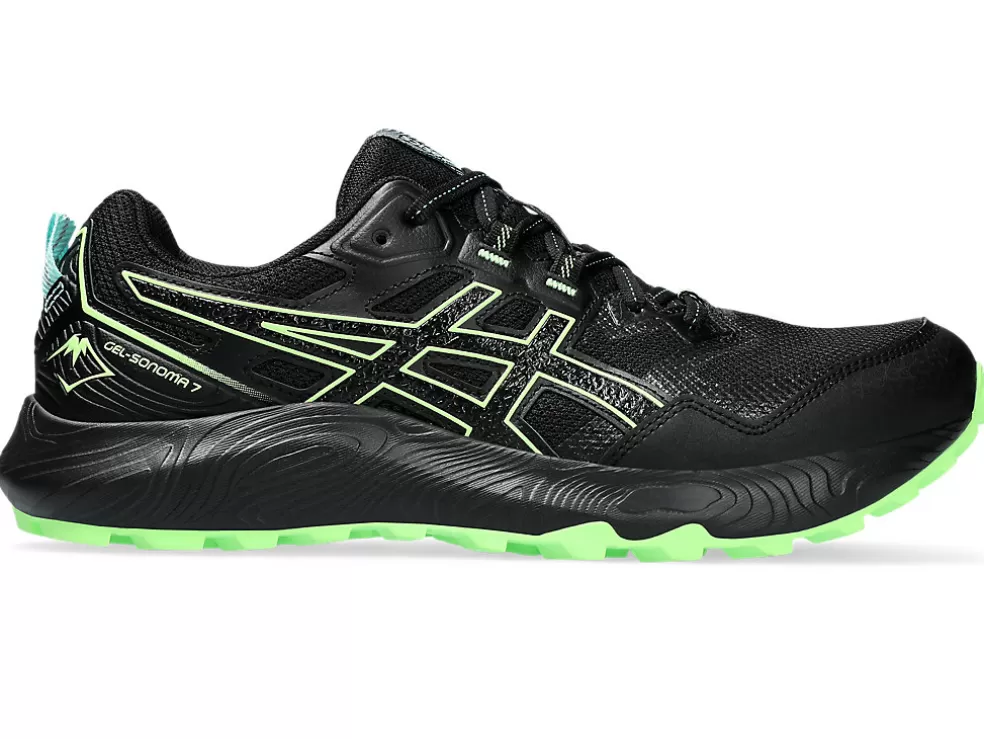 Sale ASICS GEL-SONOMA 7 Black/Illuminate Green