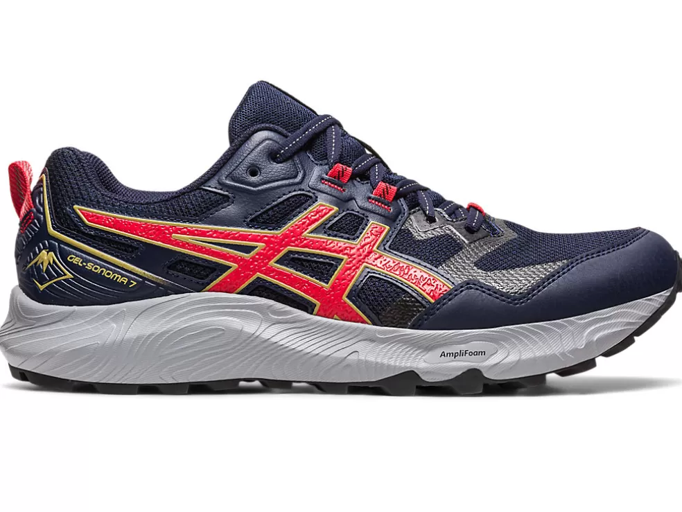 Shop ASICS GEL-SONOMA 7 Midnight/Electric Red