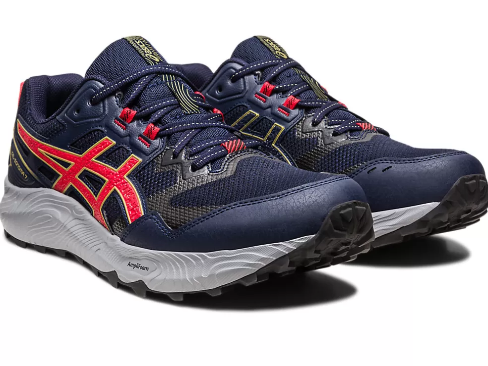 Shop ASICS GEL-SONOMA 7 Midnight/Electric Red