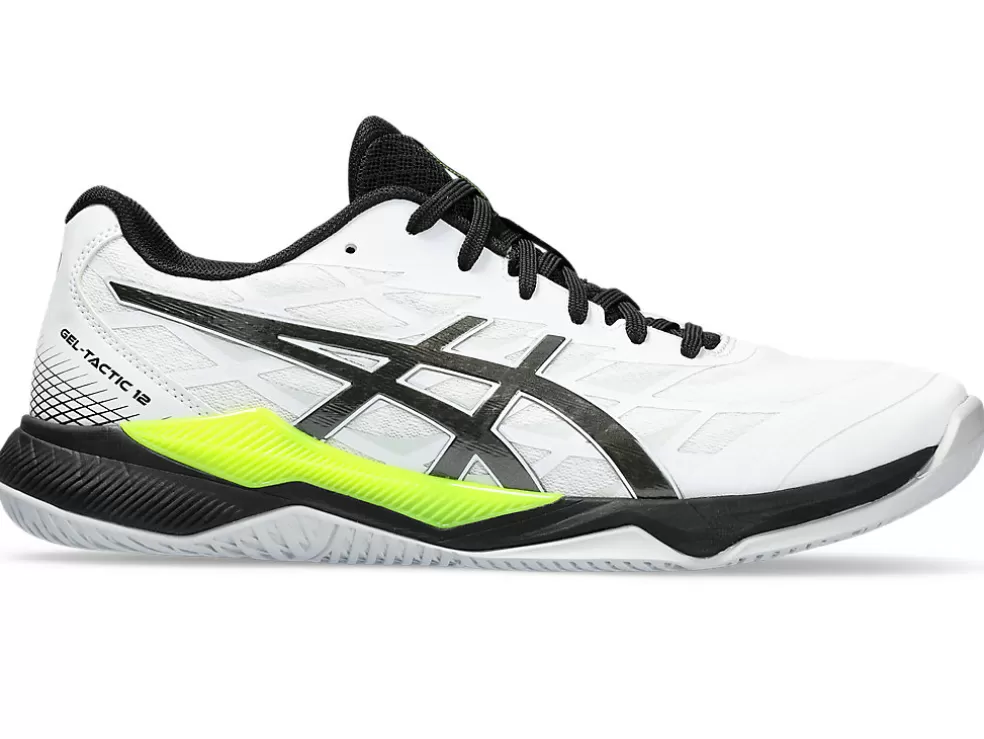 New ASICS GEL-TACTIC 12 White/Gunmetal