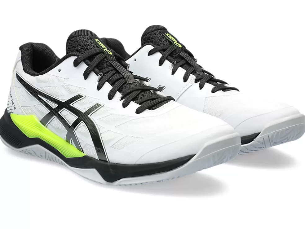 New ASICS GEL-TACTIC 12 White/Gunmetal