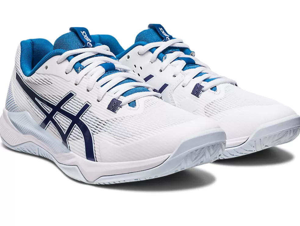 Best Sale ASICS GEL-TACTIC White/Indigo Blue