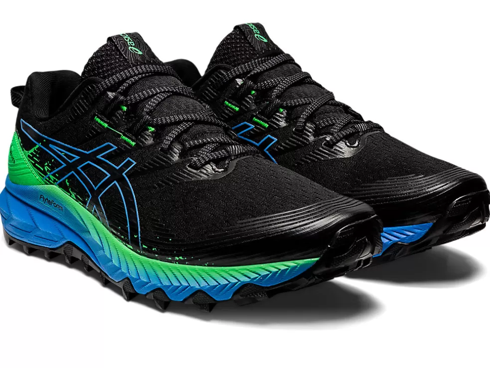 Fashion ASICS GEL-TRABUCO 10 Black/Blue Coast