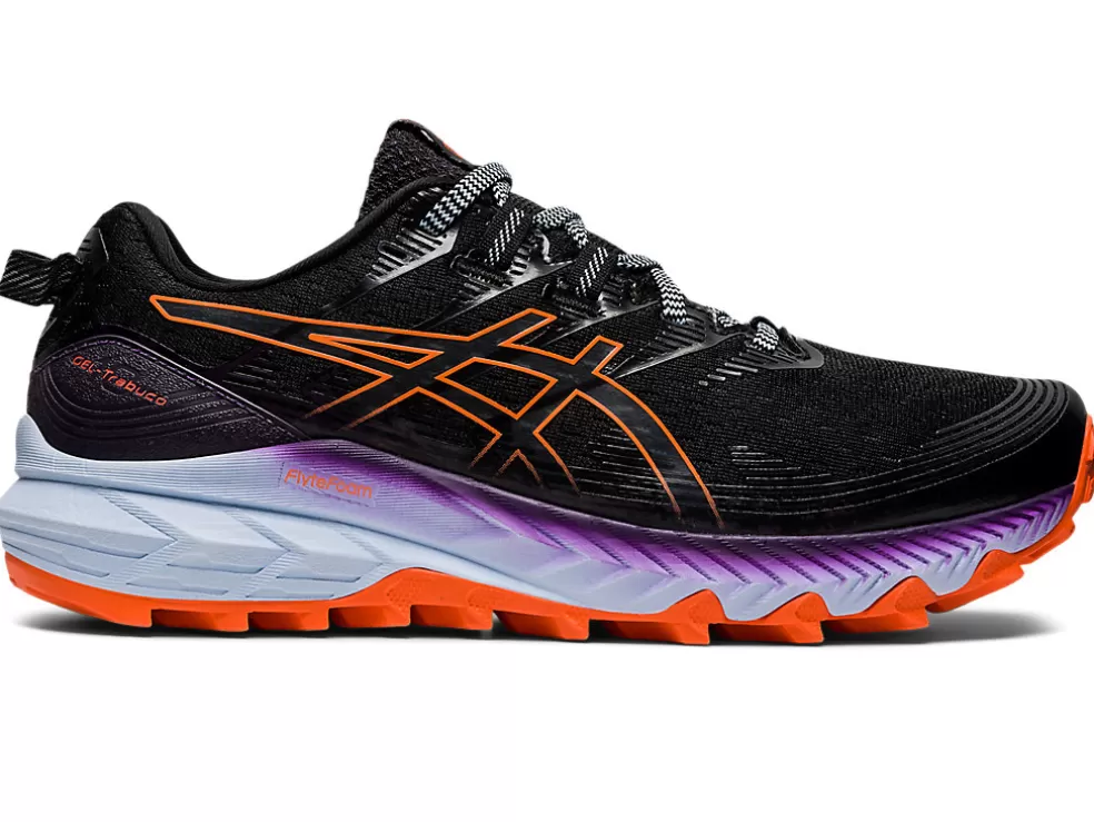 Shop ASICS GEL-TRABUCO 10 Black/Nova Orange