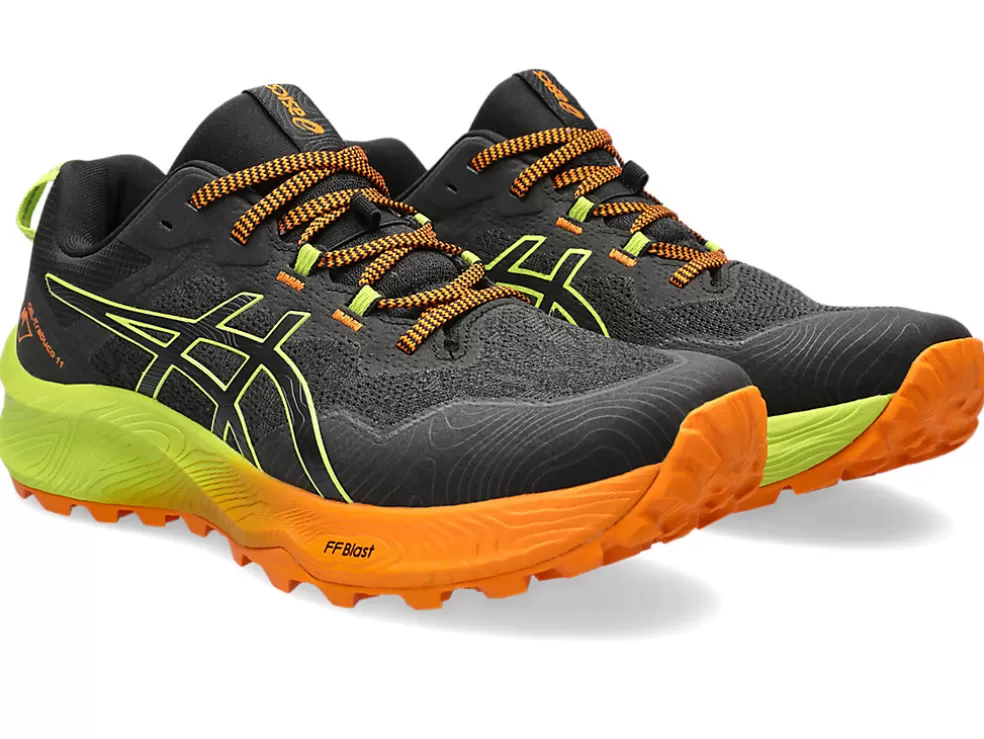 Best Sale ASICS GEL-TRABUCO 11 Black/Neon Lime