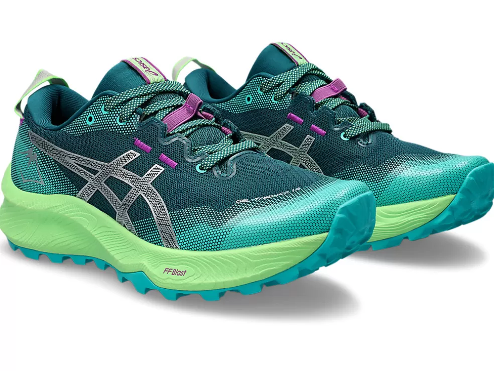 Hot ASICS GEL-TRABUCO 12 Rich Teal/Pure Silver