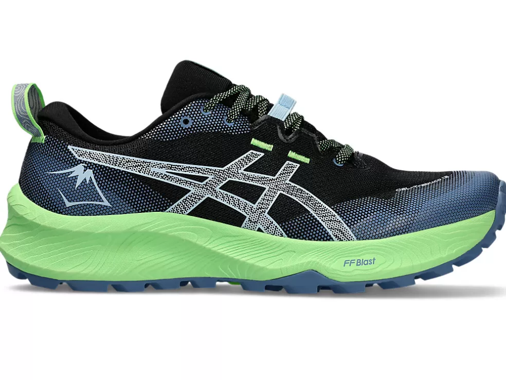 Shop ASICS GEL-TRABUCO 12 Black/Light Blue