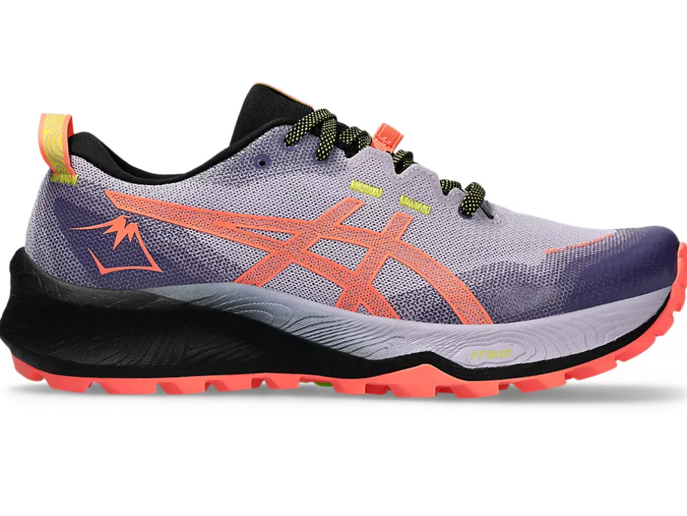 Shop ASICS GEL-TRABUCO 12 Faded Ash Rock/Sun Coral