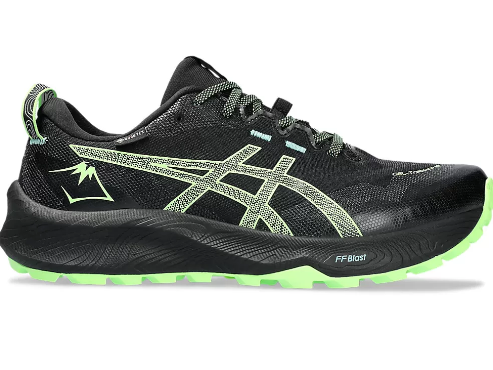 Cheap ASICS GEL-TRABUCO 12 GTX Black/Illuminate Green