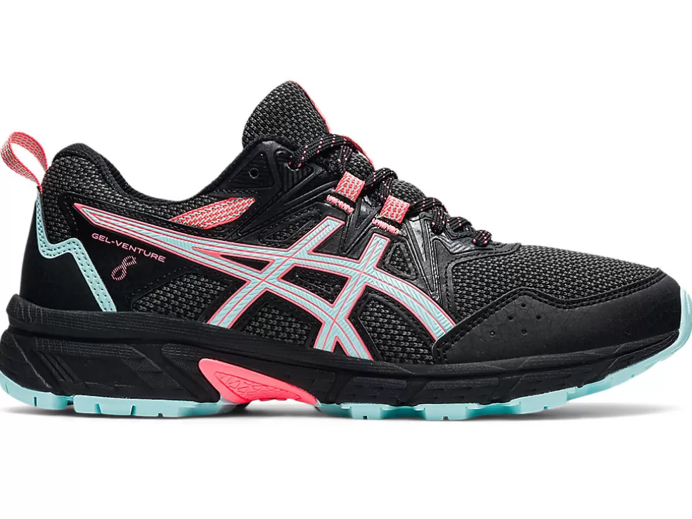 Fashion ASICS GEL-VENTURE 8 Black/Clear Blue