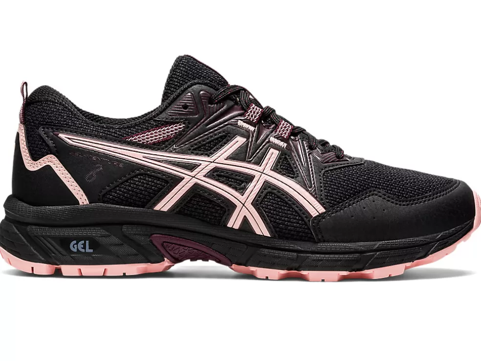 Cheap ASICS GEL-VENTURE 8 Black/Frosted Rose