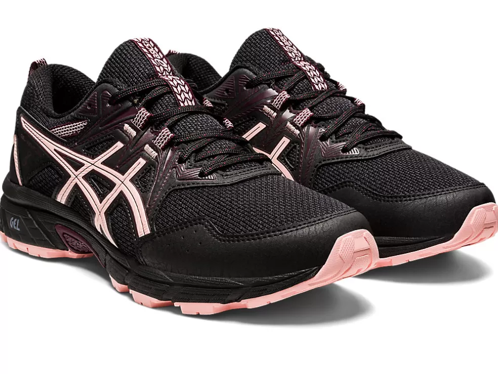 Cheap ASICS GEL-VENTURE 8 Black/Frosted Rose