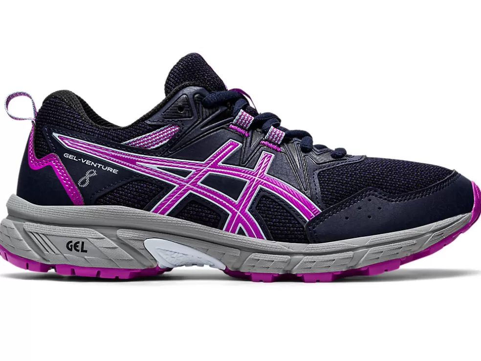 Sale ASICS GEL-VENTURE 8 GRADE SCHOOL Midnight/Orchid