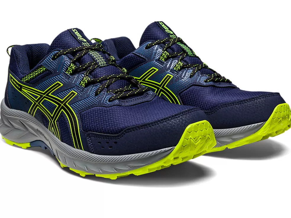 New ASICS GEL-VENTURE 9 Peacoat/Safety Yellow