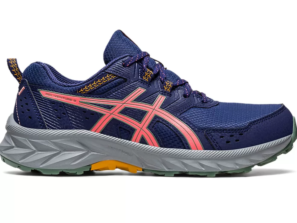 Discount ASICS GEL-VENTURE 9 Indigo Blue/Papaya