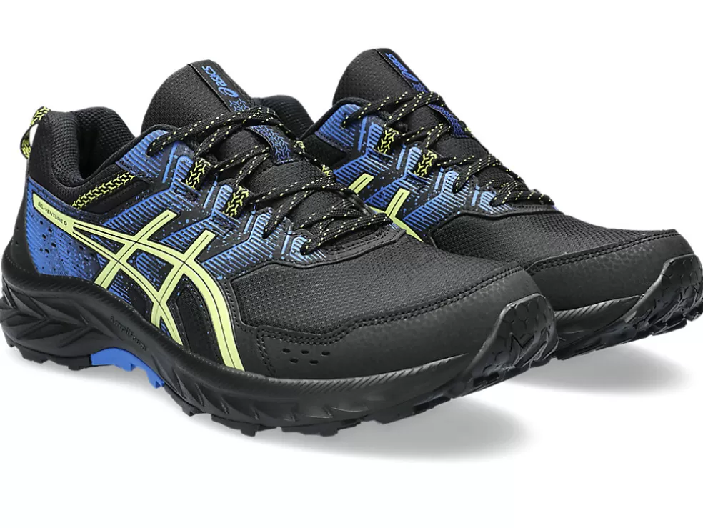 Hot ASICS GEL-VENTURE 9 Black/Glow Yellow