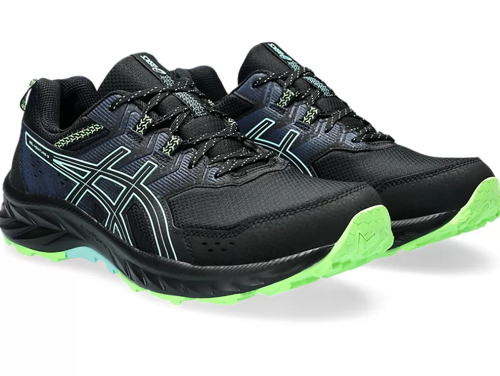 Sale ASICS GEL-VENTURE 9 Black/Illuminate Mint