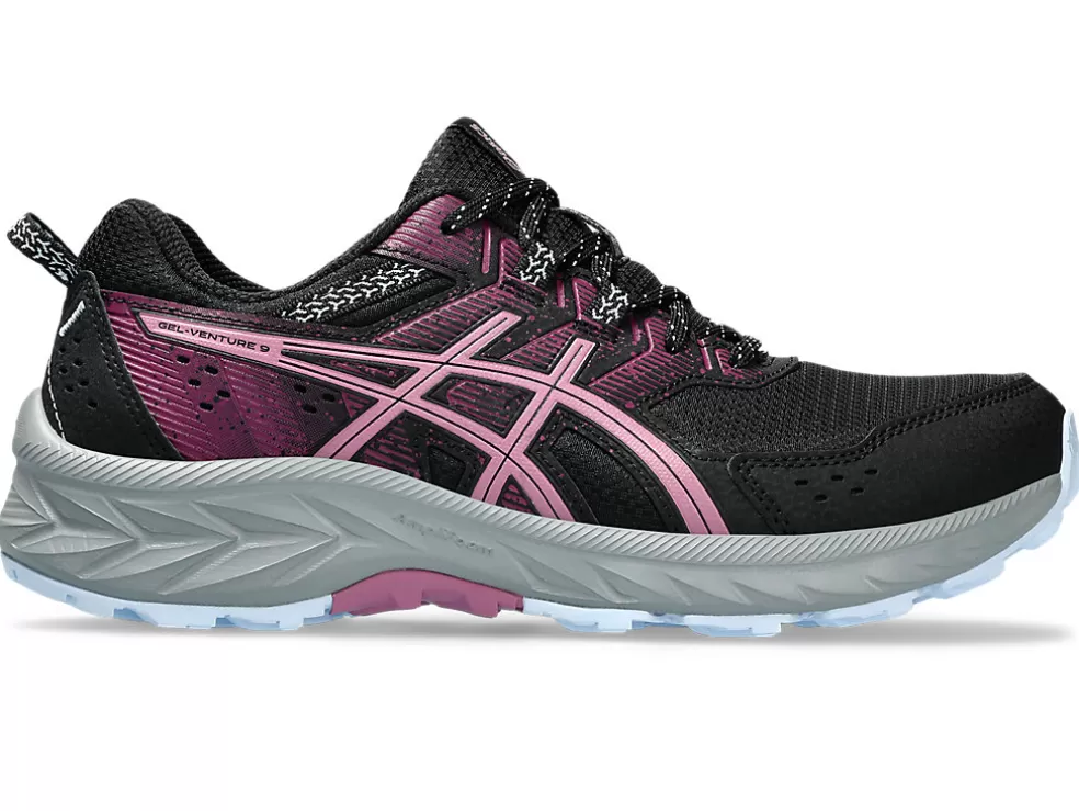 Fashion ASICS GEL-VENTURE 9 EXTRA WIDE Black/Soft Berry