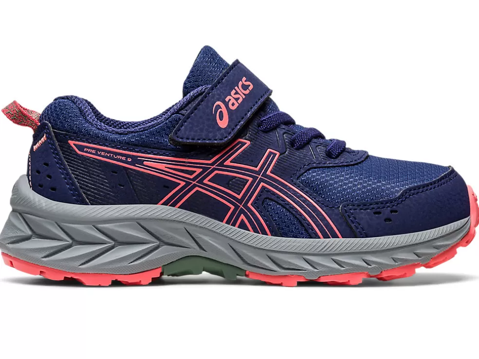 Sale ASICS GEL-VENTURE 9 PRE-SCHOOL Indigo Blue/Papaya