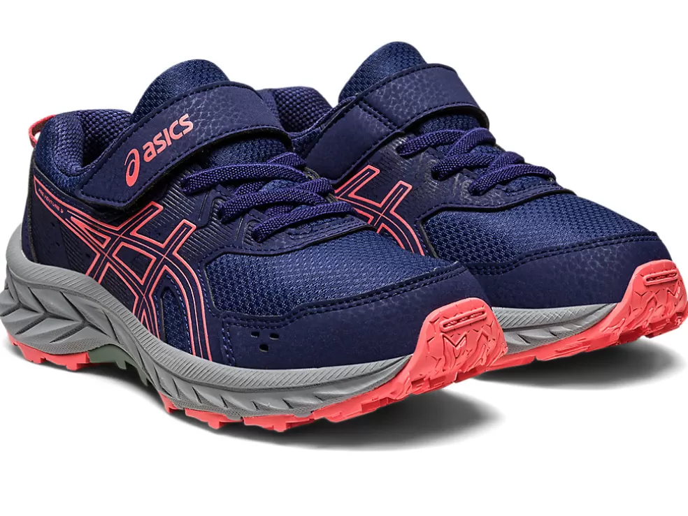 Sale ASICS GEL-VENTURE 9 PRE-SCHOOL Indigo Blue/Papaya