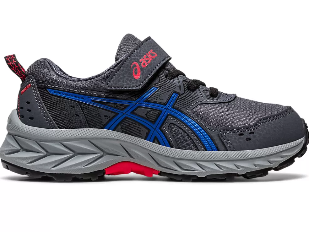 Shop ASICS GEL-VENTURE 9 PRE-SCHOOL Carrier Grey/Tuna Blue