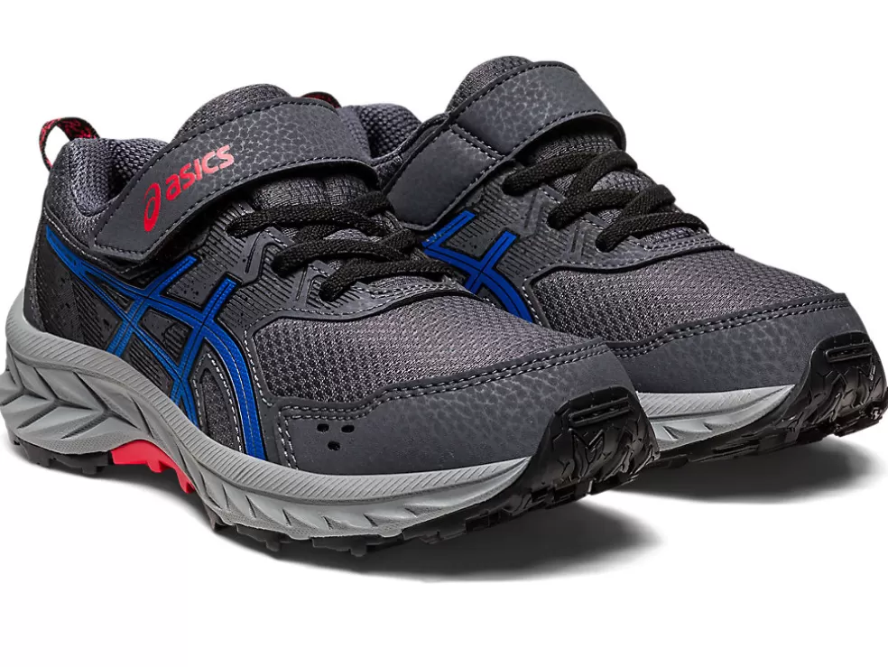 Shop ASICS GEL-VENTURE 9 PRE-SCHOOL Carrier Grey/Tuna Blue