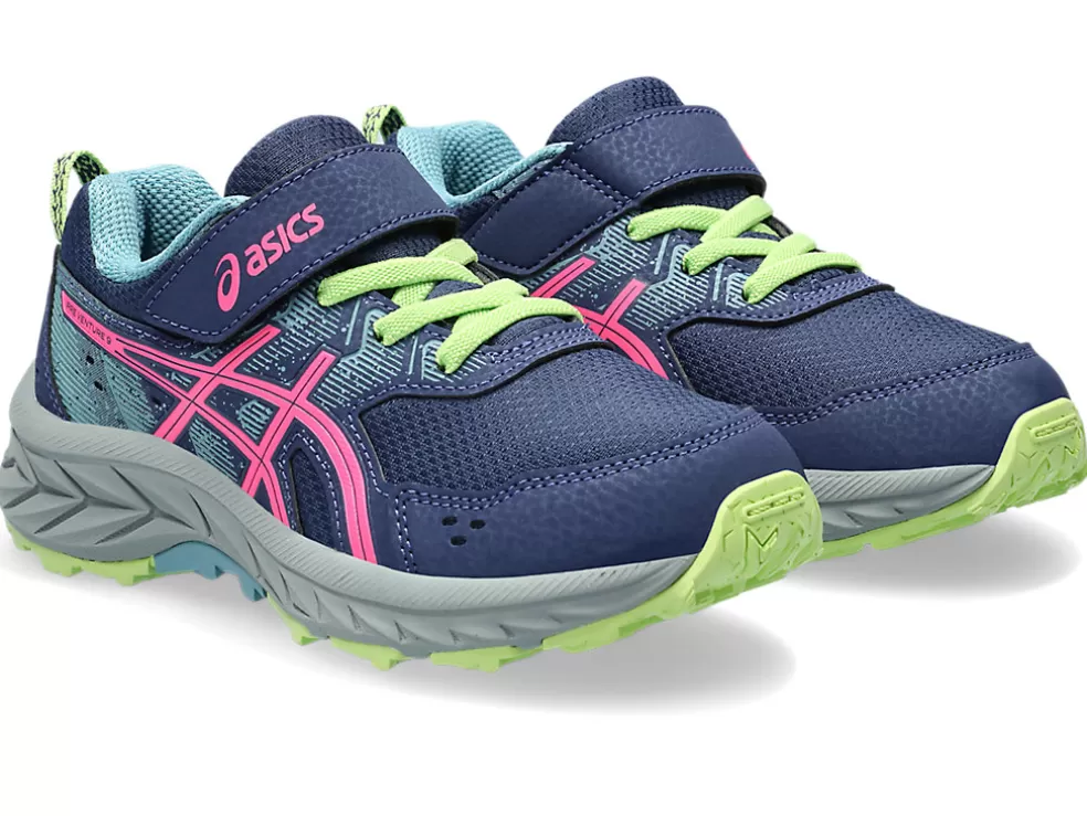 Hot ASICS GEL-VENTURE 9 PRE-SCHOOL Deep Ocean/Hot Pink