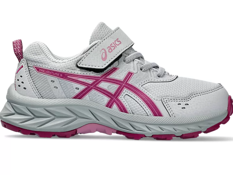 Hot ASICS GEL-VENTURE 9 PRE-SCHOOL Piedmont Grey/Blackberry