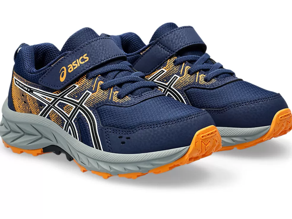 Cheap ASICS GEL-VENTURE 9 PRE-SCHOOL Blue Expanse/Black