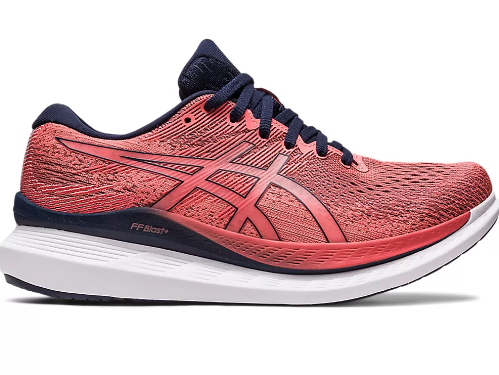 New ASICS GlideRide 3 Papaya/Midnight