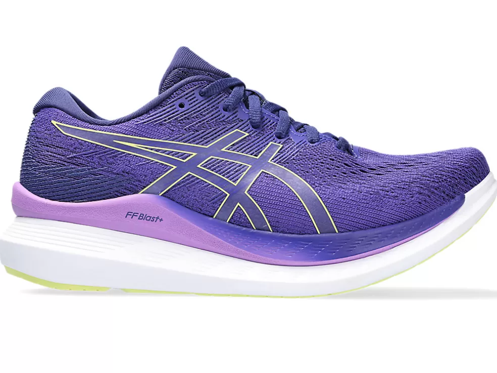 New ASICS GlideRide 3 Dive Blue/Eggplant