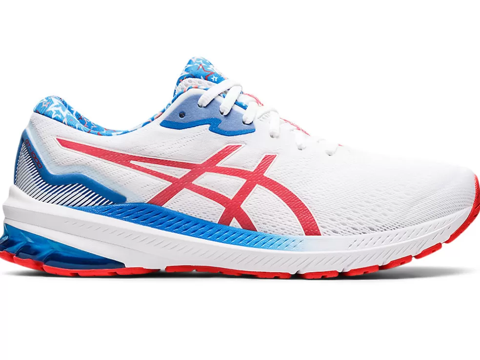 Store ASICS GT-1000 11 White/Electric Red