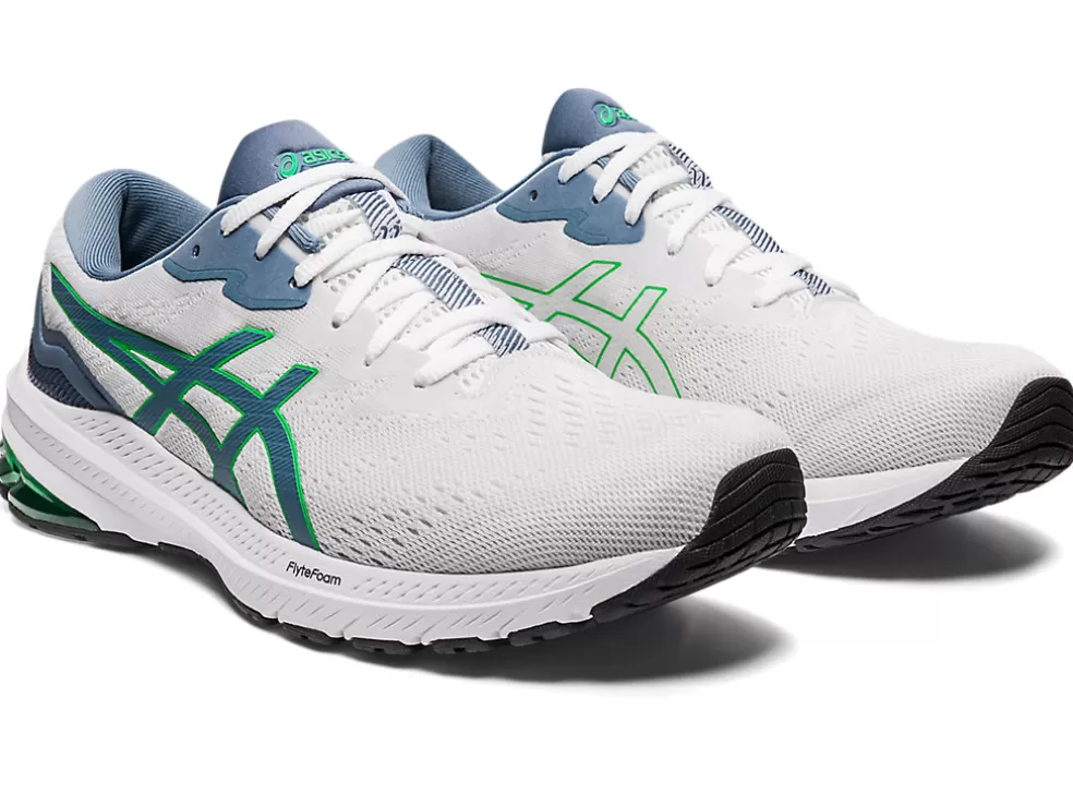 New ASICS GT-1000 11 White/Steel Blue