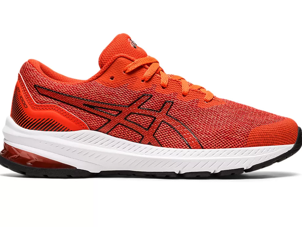 Discount ASICS GT-1000 11 GRADE SCHOOL Cherry Tomato/Black