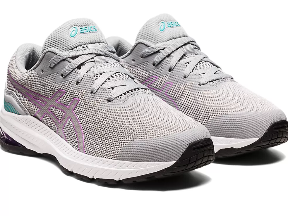 Clearance ASICS GT-1000 11 GRADE SCHOOL Piedmont Grey/Lavender Glow