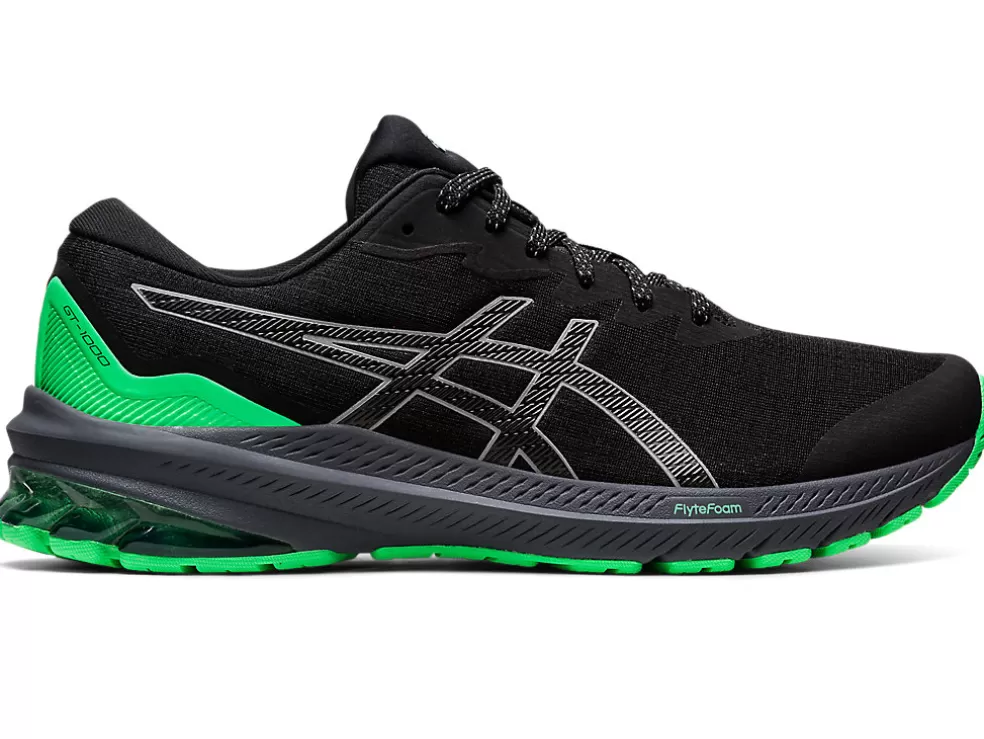 New ASICS GT-1000 11 LITE-SHOW Black/New Leaf