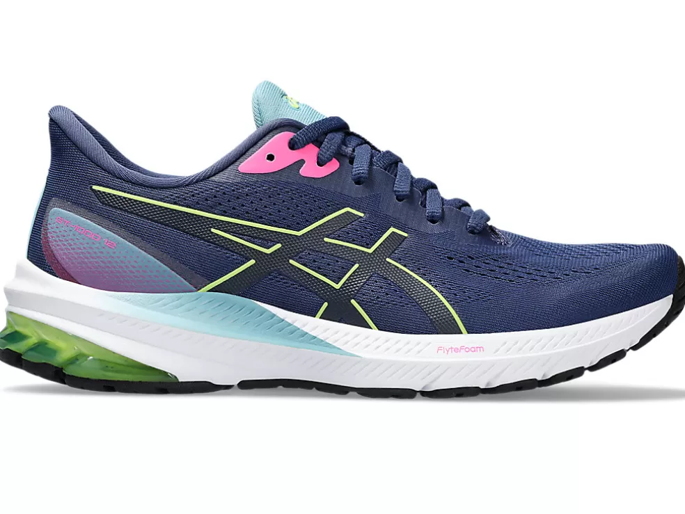 Store ASICS GT-1000 12 Deep Ocean/Lime Green