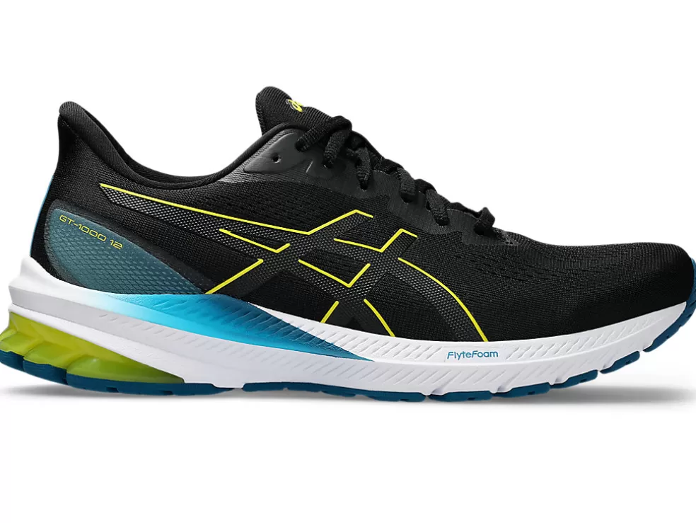 Cheap ASICS GT-1000 12 Black/Bright Yellow