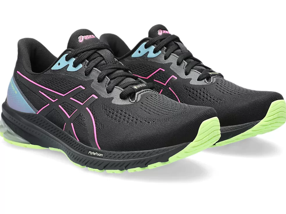 Clearance ASICS GT-1000 12 GTX Black/Hot Pink