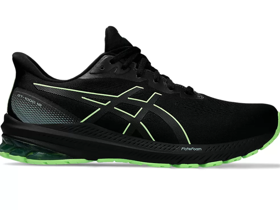 Cheap ASICS GT-1000 12 GTX Black/Illuminate Green