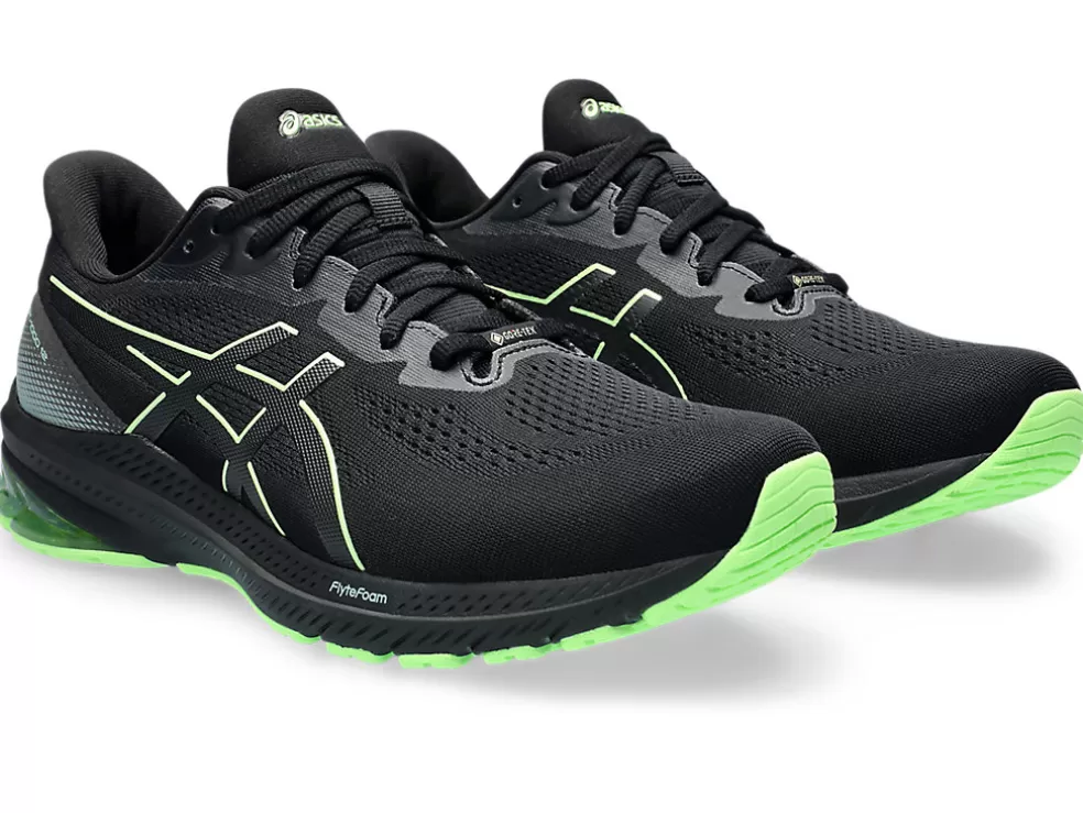 Cheap ASICS GT-1000 12 GTX Black/Illuminate Green